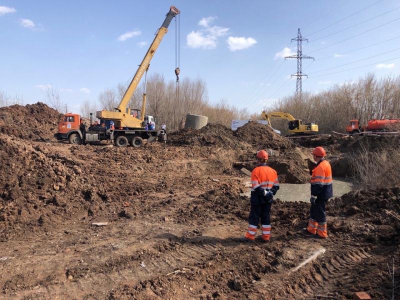 В Куйбышевском районе починили канализацию