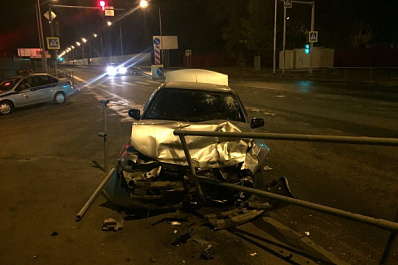 В Самаре при столкновении двух машин пострадал подросток