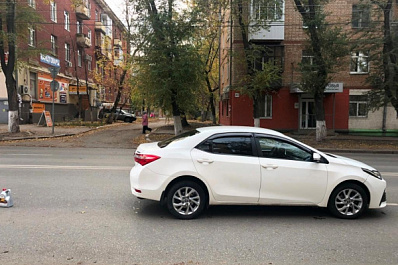 В Самаре 11-летняя девочка попала под колеса иномарки