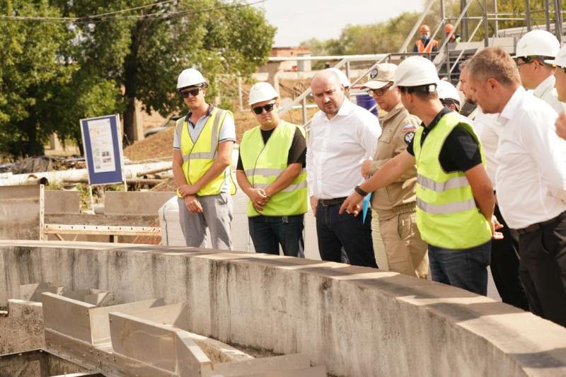 Вячеслав Федорищев добился ускорения темпов реконструкции очистных сооружений в Новокуйбышевске