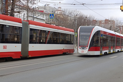 В Самаре до 3 декабря по ночам будут перекрывать перекрестки для ремонта трамвайных путей