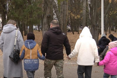 В Самарской области многодетный отец и боец СВО рассказал о семейных ценностях