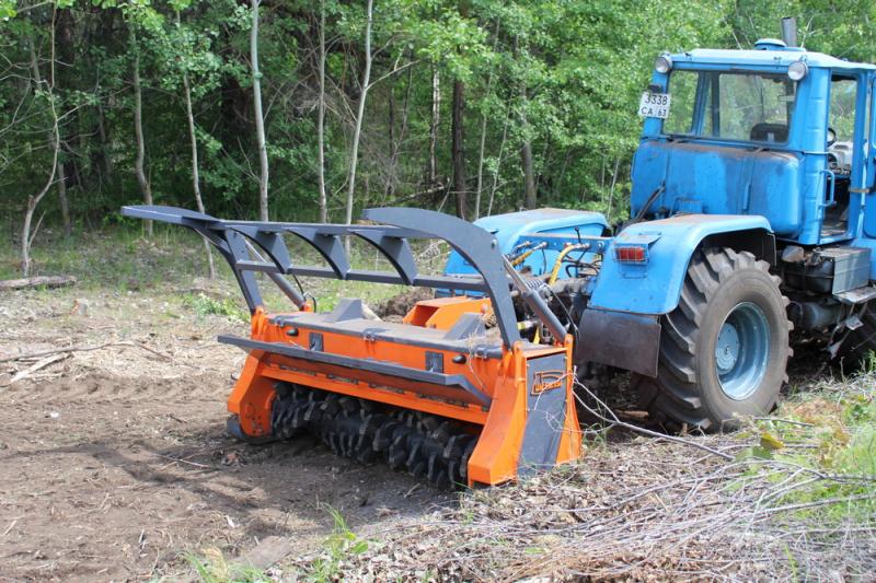 В Самарской области прошли испытания мульчеров 