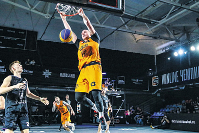 Команды клуба "Самара" приняли участие в первом этапе чемпионата России по баскетболу 3х3