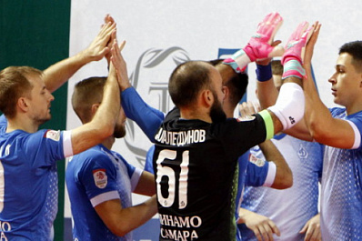 Динамовцы из Самары обыграли дебютанта Суперлиги