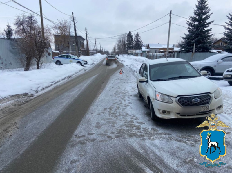 В Самаре 25 января водитель "Датсуна" сбил 14-летнюю девочку