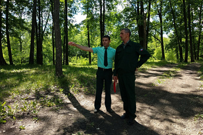 Сотрудники Минлесхоза провели противопожарный рейд на Грушинской поляне