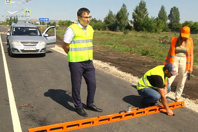 Комиссия "Губернаторского контроля" проверила качество дорог в Красноярском районе