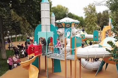 Космическая детская площадка и ялтинский маяк появились в Самаре