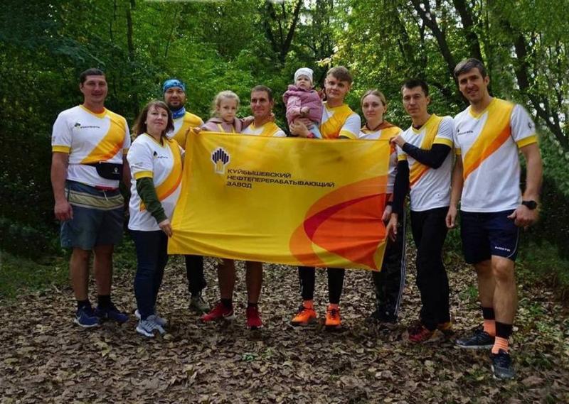 В погоне за чистотой: спортсмены Куйбышевского НПЗ провели экологический забег