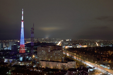 В Самаре телебашню окрасят в цвета Вечного огня