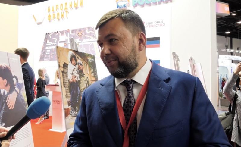 Денис Пушилин поблагодарил Дмитрия Азарова за помощь в городе Снежное