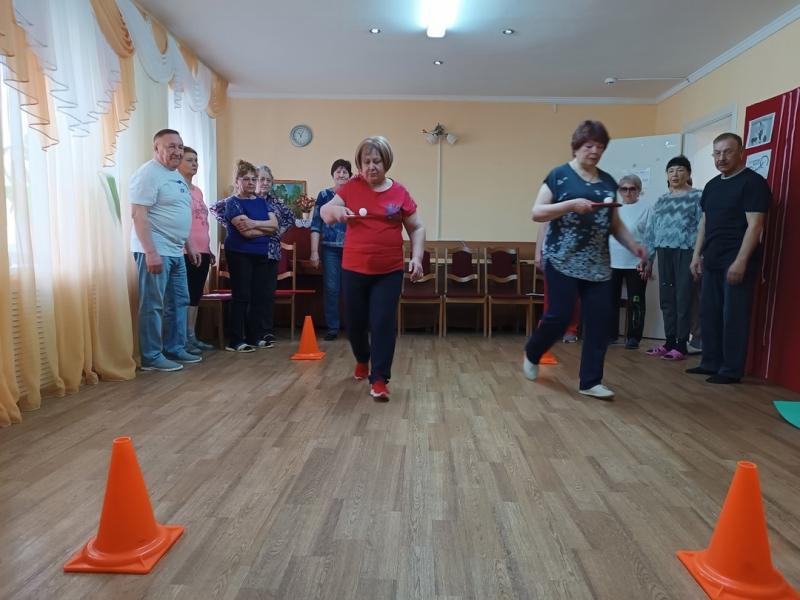 Активисты серебряного возраста из Тимашево провели спортивный праздник