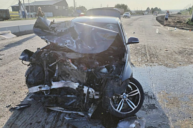 В ДТП с участием BMW и Hyundai в Самарской области пострадали четверо