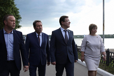 Обновленную набережную в Сызрани могут начать запускать поэтапно