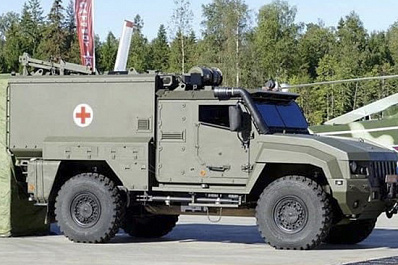 На форуме "Армия-2021" в Новосибирске впервые представят бронеавтомобили для перевозки раненных "Линза"