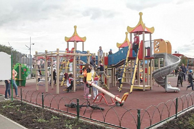 Многофункциональную зону отдыха открыли в Куйбышевском районе Самары 