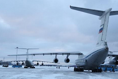 Минобороны: все 10 самолетов с российскими миротворцами ОДКБ вернулись из Казахстана