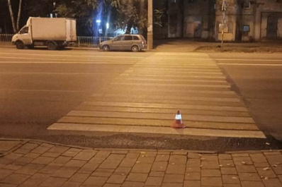 В Самаре водитель Mitsubishi сбил женщину на пешеходном переходе