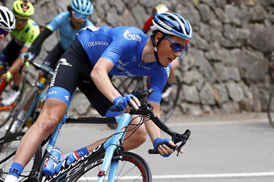 Выступающий за Самарскую область велосипедист провел первую гонку в Португалии