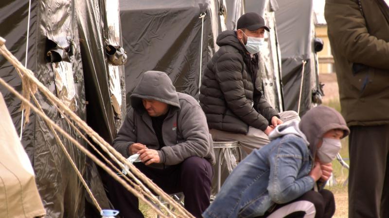 Лагерь мигрантов в Большечерниговском районе сворачивают