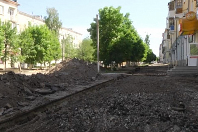 В Новокуйбышевске продолжается реконструкция второй части бульвара на улице Миронова