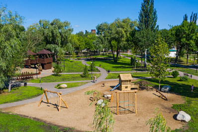 В Детском парке Кинеля появится "тренажёрка" на открытом воздухе