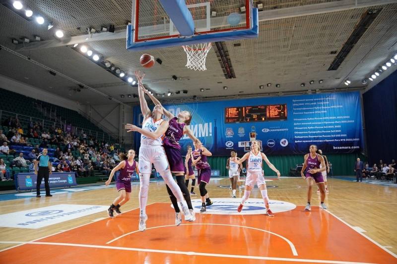 Баскетболистки "Самары" стартовали с победы в новом сезоне премьер-лиги