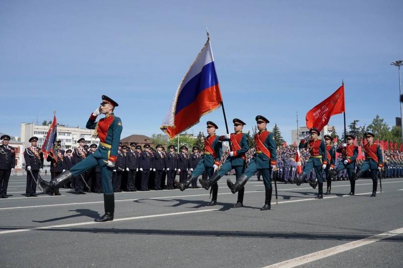 В Самаре прошел военный Парад в честь 78-й годовщины Победы в Великой Отечественной войне