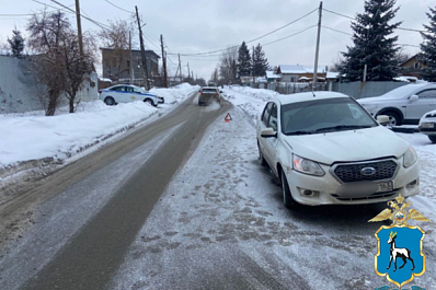 В Самаре 25 января водитель "Датсуна" сбил 14-летнюю девочку