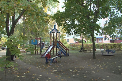 В Тольятти появилась новая детская площадка