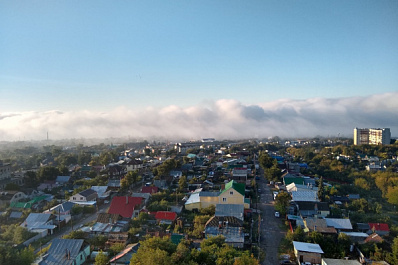 Самарскую область накрыл густой туман