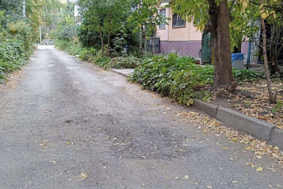 В Самаре на Советской Армии отремонтировали внутриквартальные проезды 