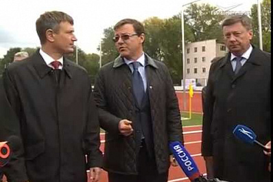 После реконструкции в Самаре открылся стадион Нефтяник