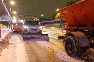 Рекордное количество техники устраняло последствия снегопада в Самаре