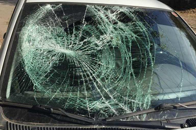 В Самаре автоледи сбила пешехода-нарушителя