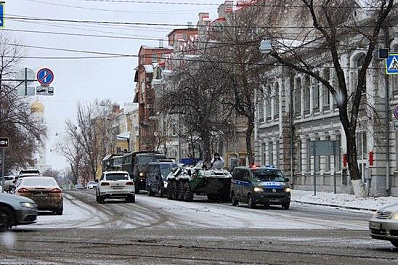 В Самарской области проведено занятие по сопровождению колонн с военными автоинспекторами ЦВО