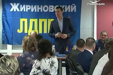 Самару посетил член президиума фракции ЛДПР в Госдуме Михаил Дегтярёв