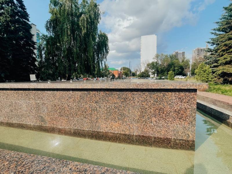 Стало известно, почему не работает фонтан на площади Памяти воинам-интернационалистам в Самаре