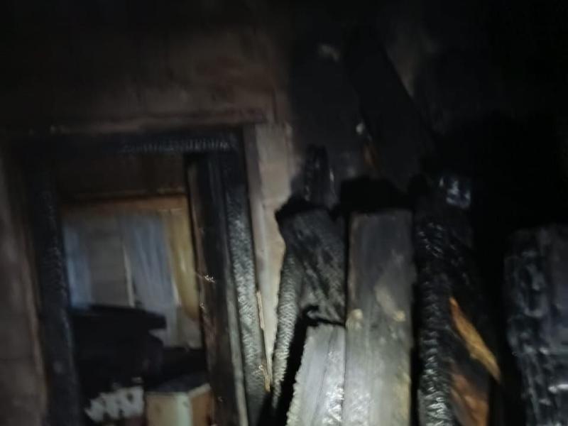 В Сызранском районе всю ночь 17 сентября тушили частный дом