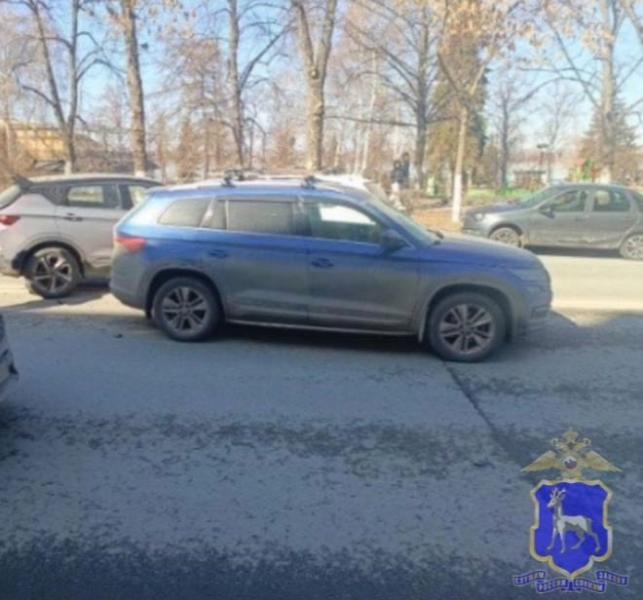 В Самаре на Волжском проспекте столкнулись три иномарки