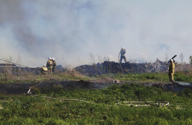 За сутки в Самарской области произошло 17 пожаров