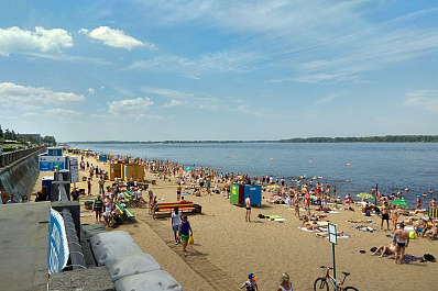 13 тысяч человек посетили Доступные пляжи в Самаре