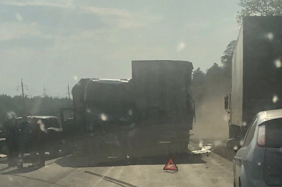 Массовое ДТП произошло на трассе М5 в Самарской области