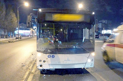 В автоаварии на Московском шоссе пострадал водитель Hyundai Solaris