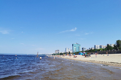 В Самарской области Волга прогрелась до рекордных значений: температура воды достигла +26 градусов