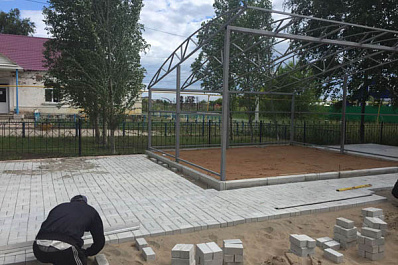 В четырёх селах Кинельского района обновляют общественные пространства 