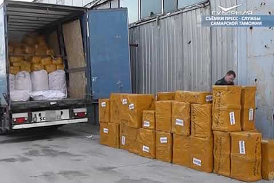 На самарской таможне задержали фуру с четвертью тонны анаболиков