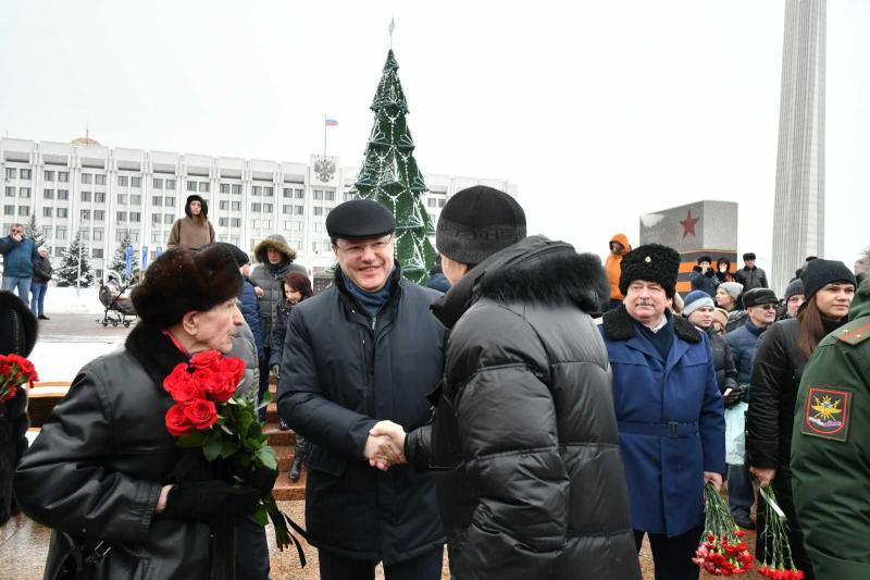В Самаре отметили годовщину Победы в Сталинградской битве