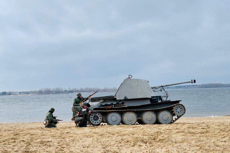 6 ноября на самарской набережной пройдет военно-историческая реконструкция "80-летию освобождения Киева посвящается…"